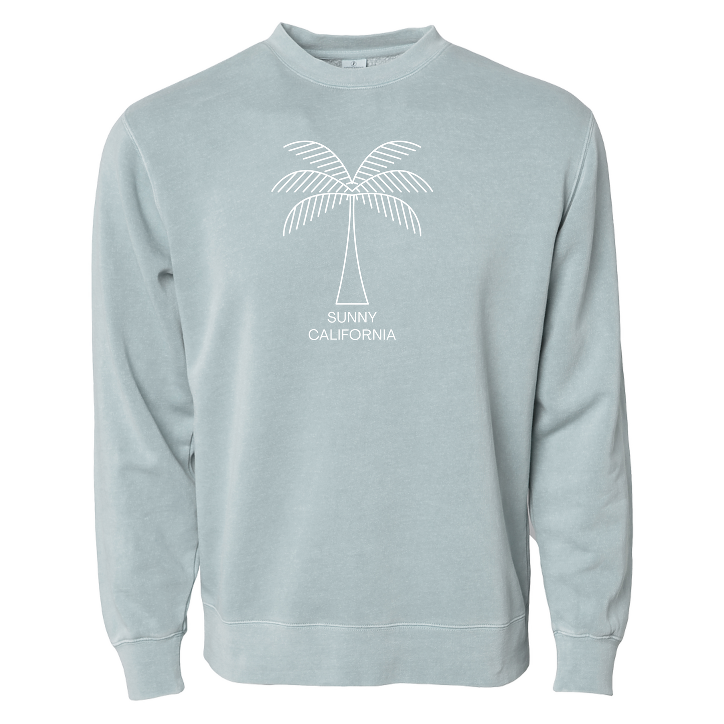 SUNNY CALIFORNIA SOLO PALM CLASSIC CREW FLEECE