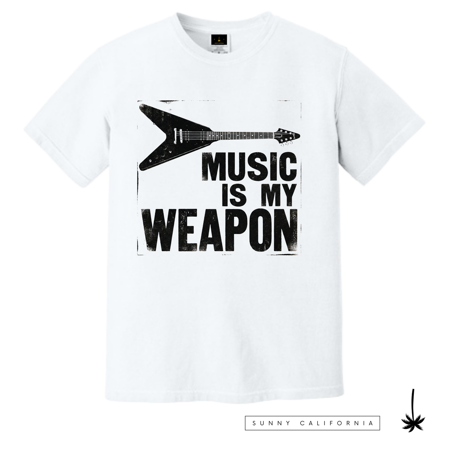SC MUSIC IS MY WEAPON TEE