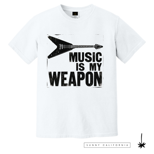 Music Is My Weapon Tee