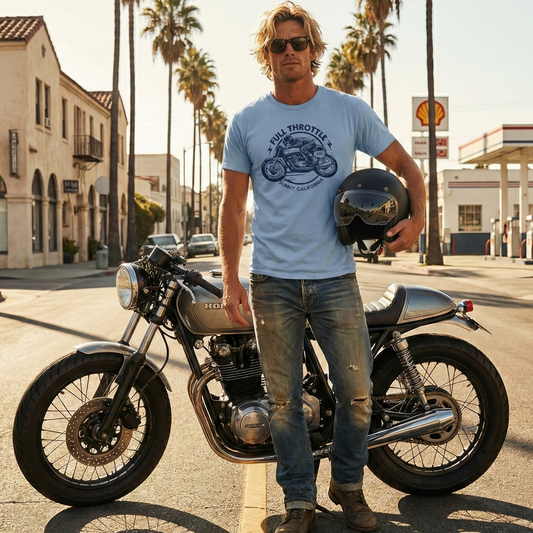 SC FULL THROTTLE TEE