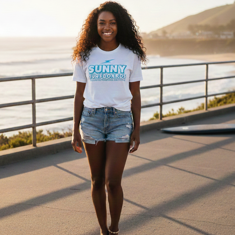 Sunny Surfboards Graphic Tee