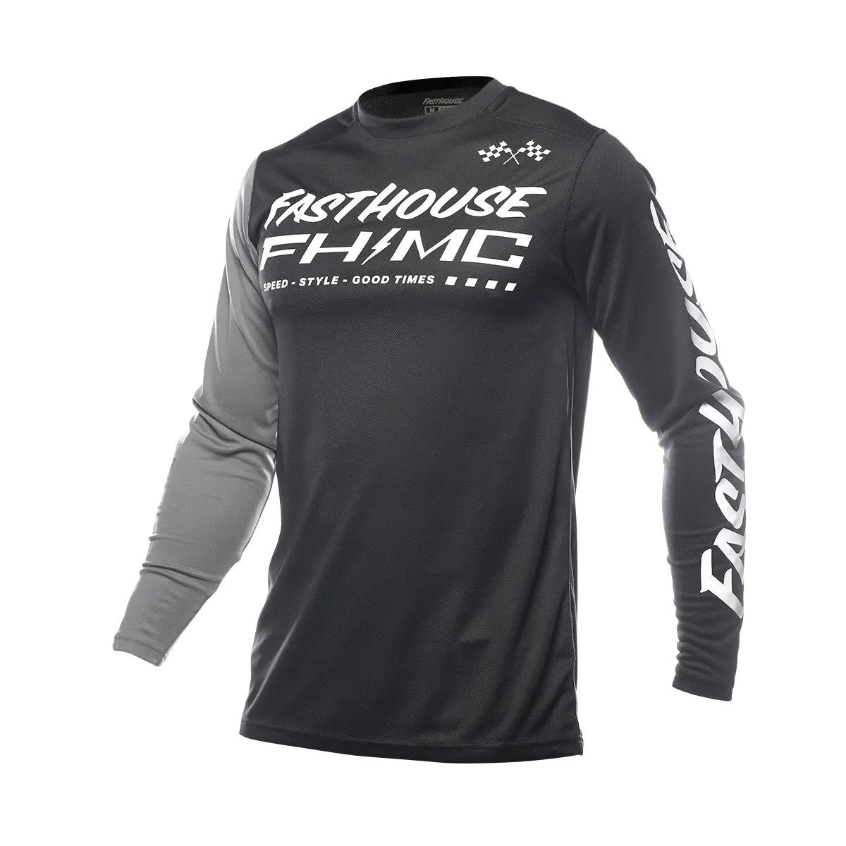 Carbon Method Youth Jersey - Black/Gray