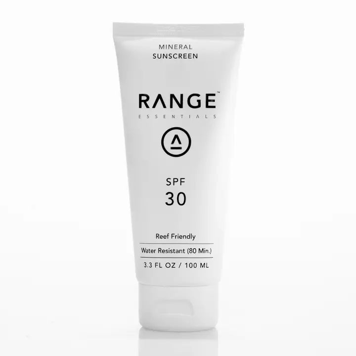 RANGE ESSENTIALS MINERAL SUNSCREEN LOTION SPF 30
