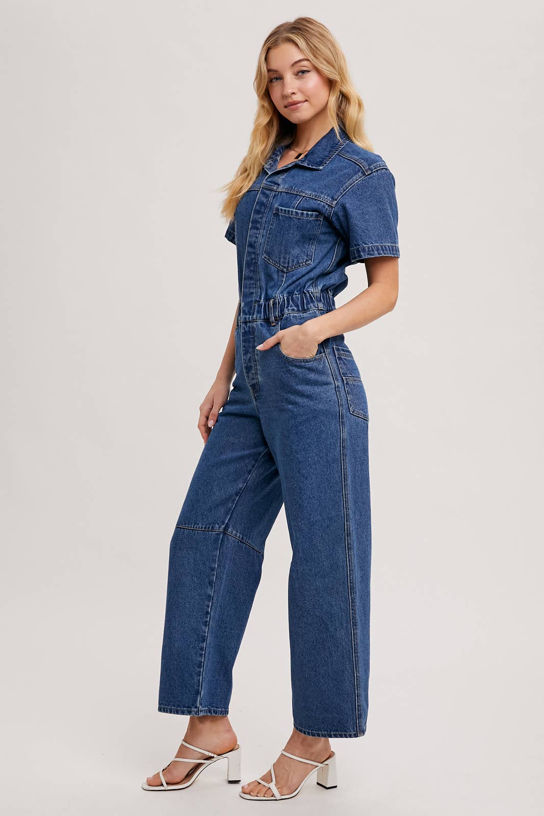 Chelsea Denim Carpenter Jumpsuit / S