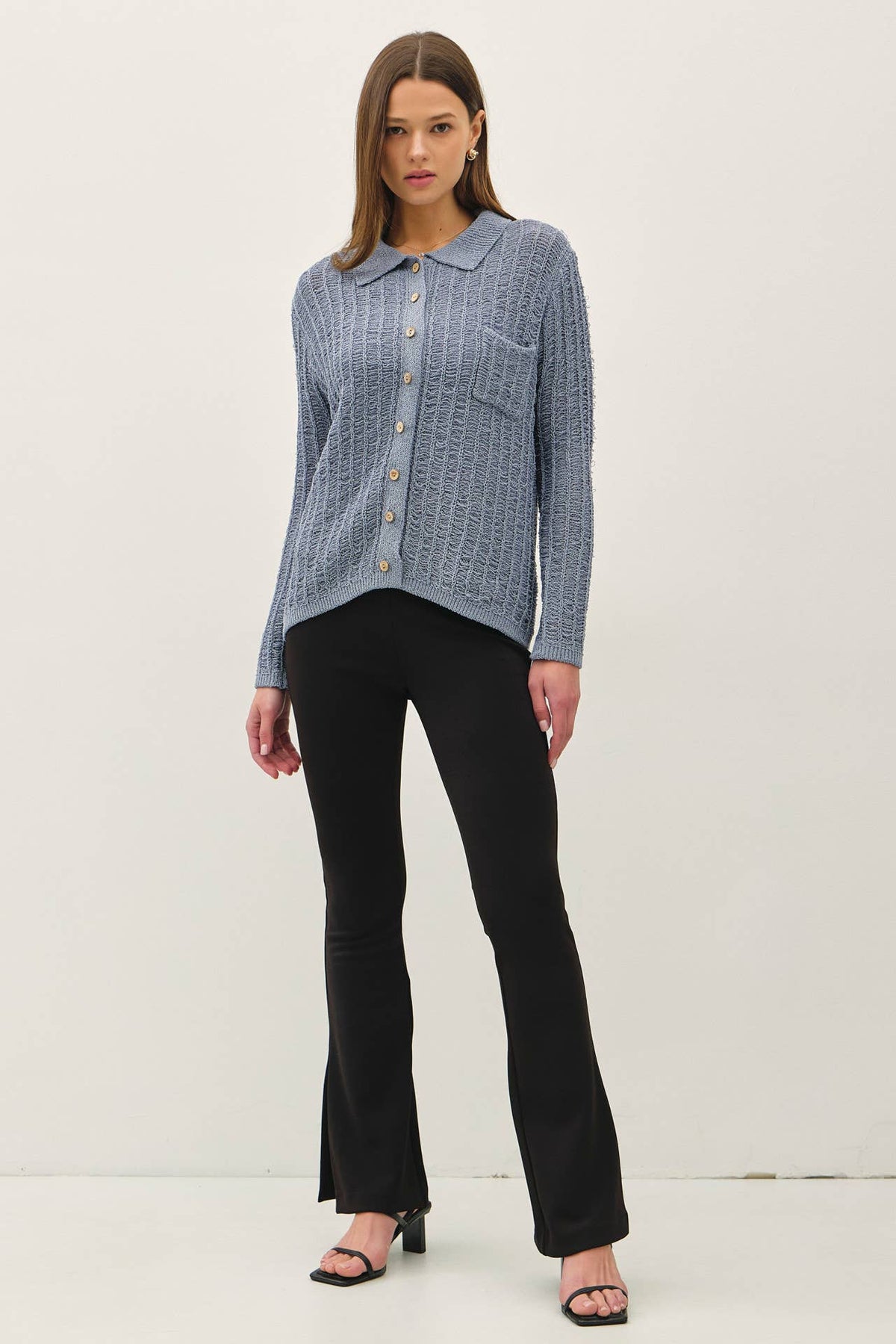 Sea Breeze Textured Knit