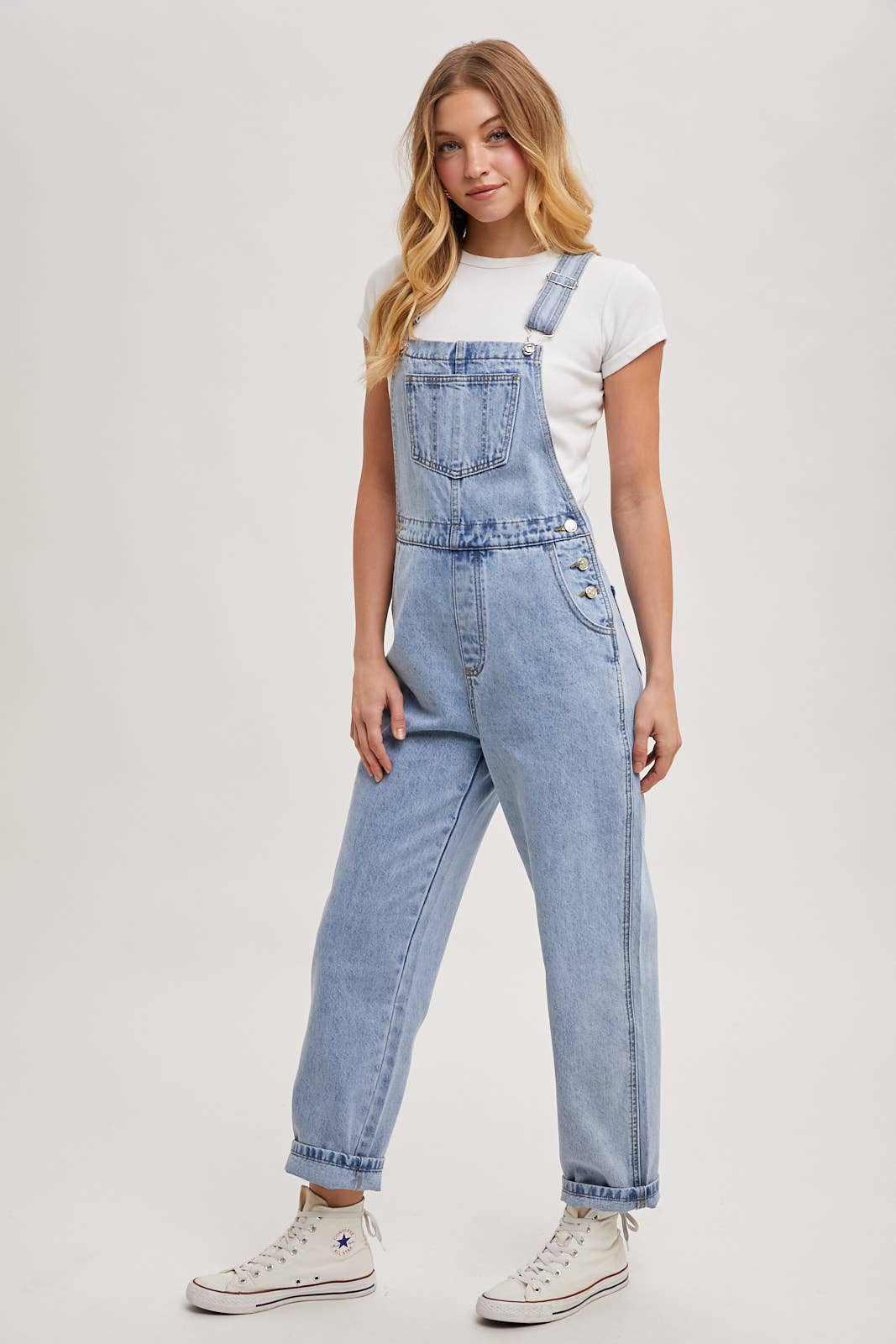 La Brea Denim Overalls / S