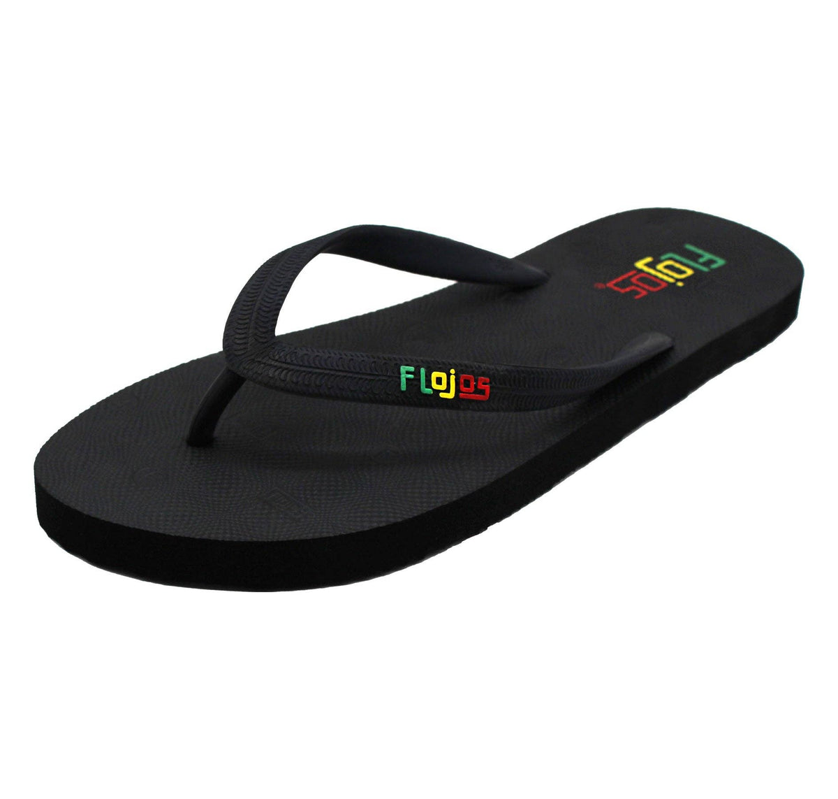 Nalu —  Men's Sandal: Black/Rasta / 12