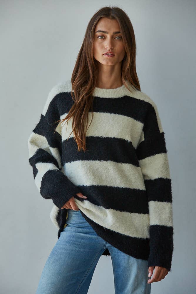 Kirkwood Striped Knit Sweater