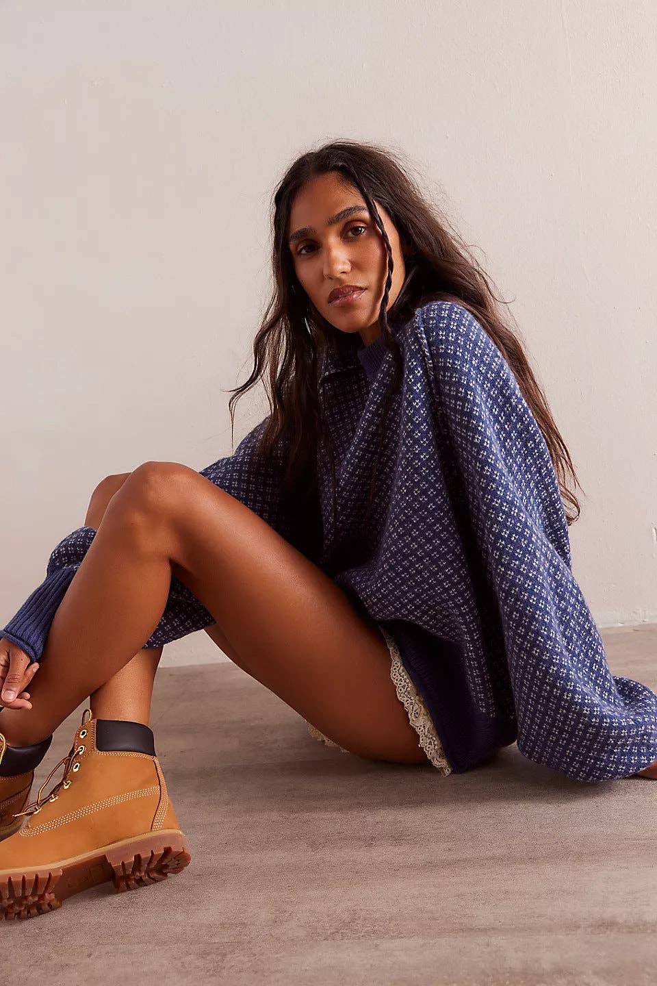 Tracy Jacquard Pullover Sweater