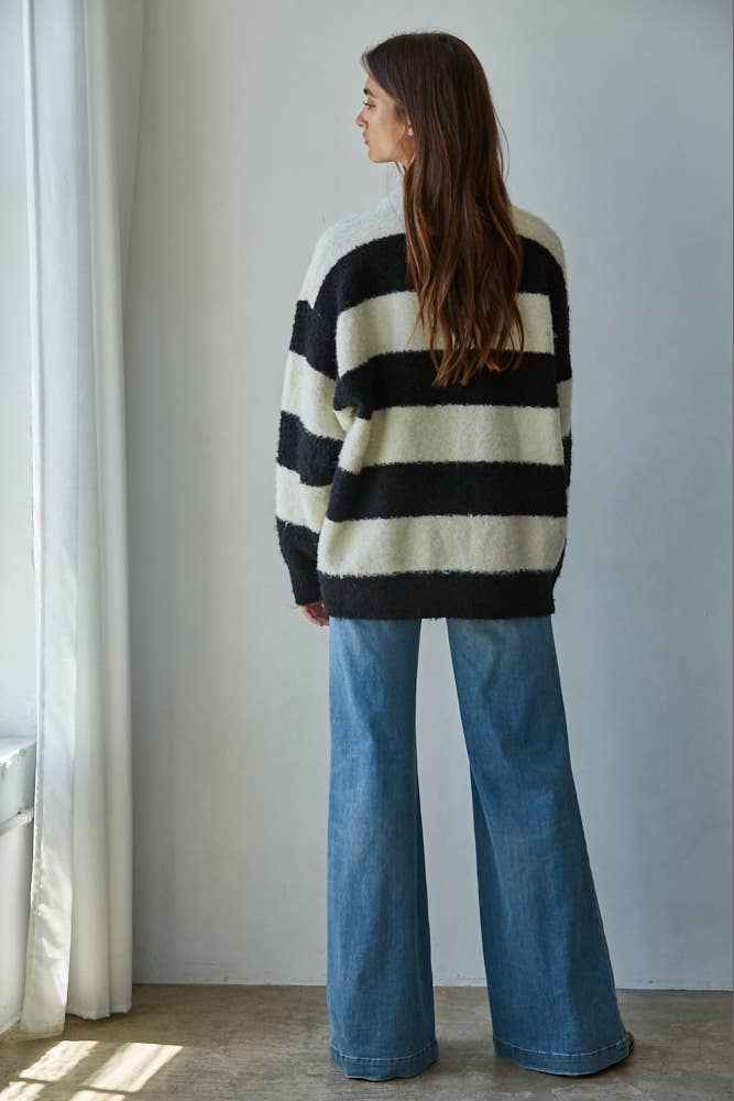 Kirkwood Striped Knit Sweater