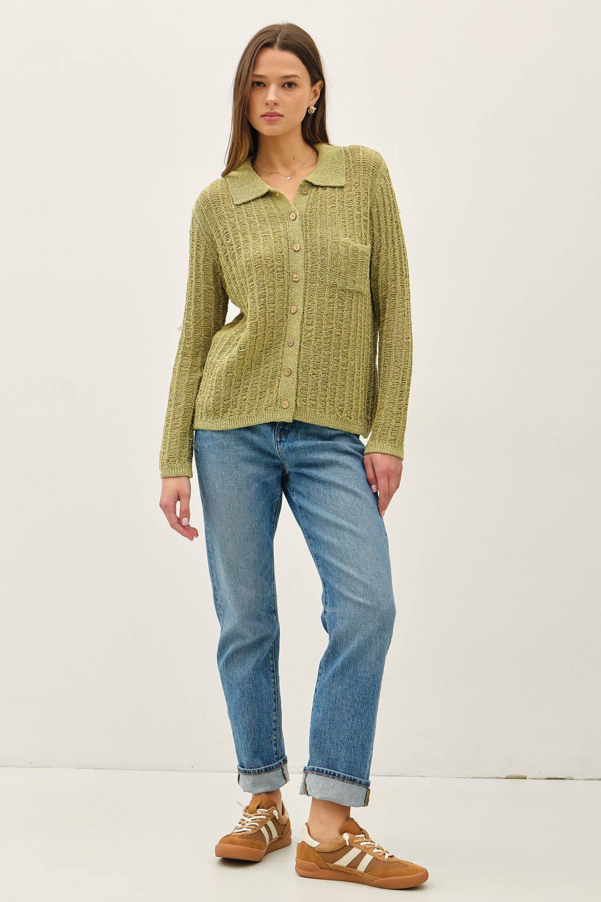 Sea Breeze Textured Knit