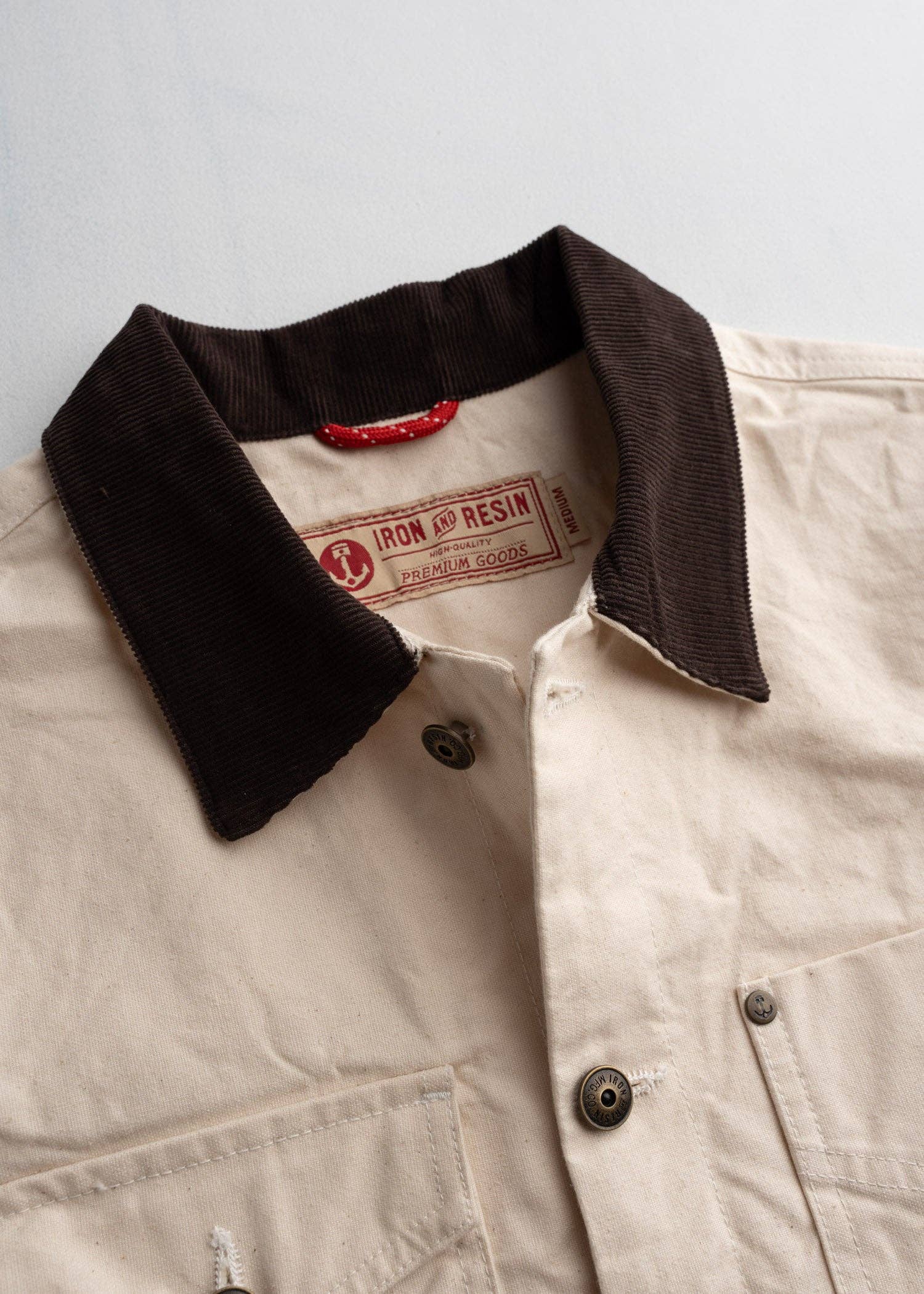 Bronson Jacket: Antique White