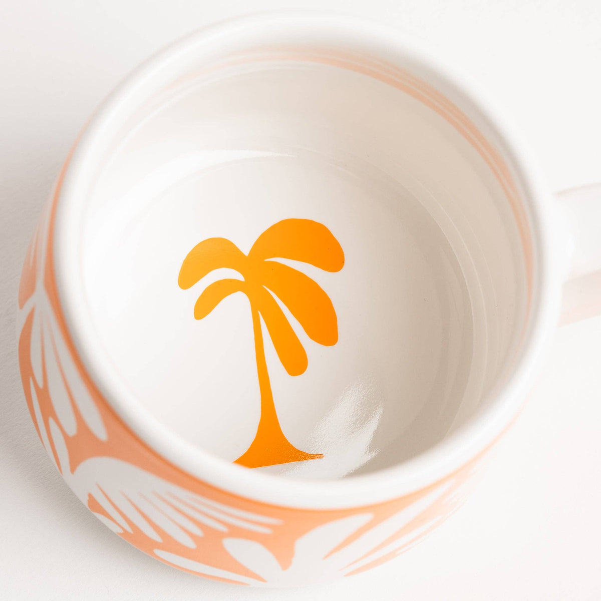 12oz Small Crescent Ceramic Mug (Under the Sea)