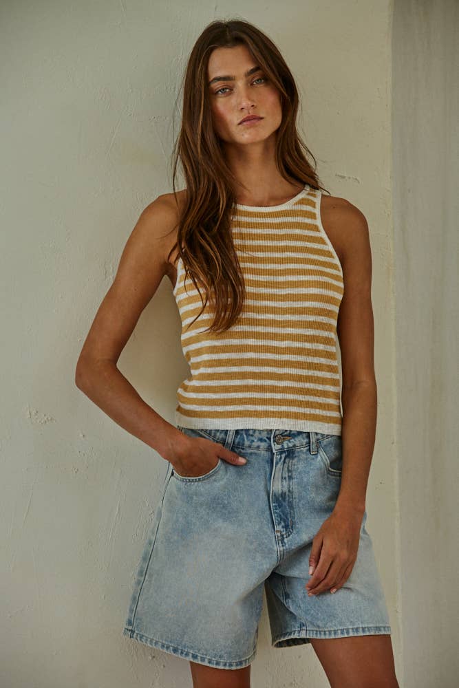 Golden State Knit Tank Top
