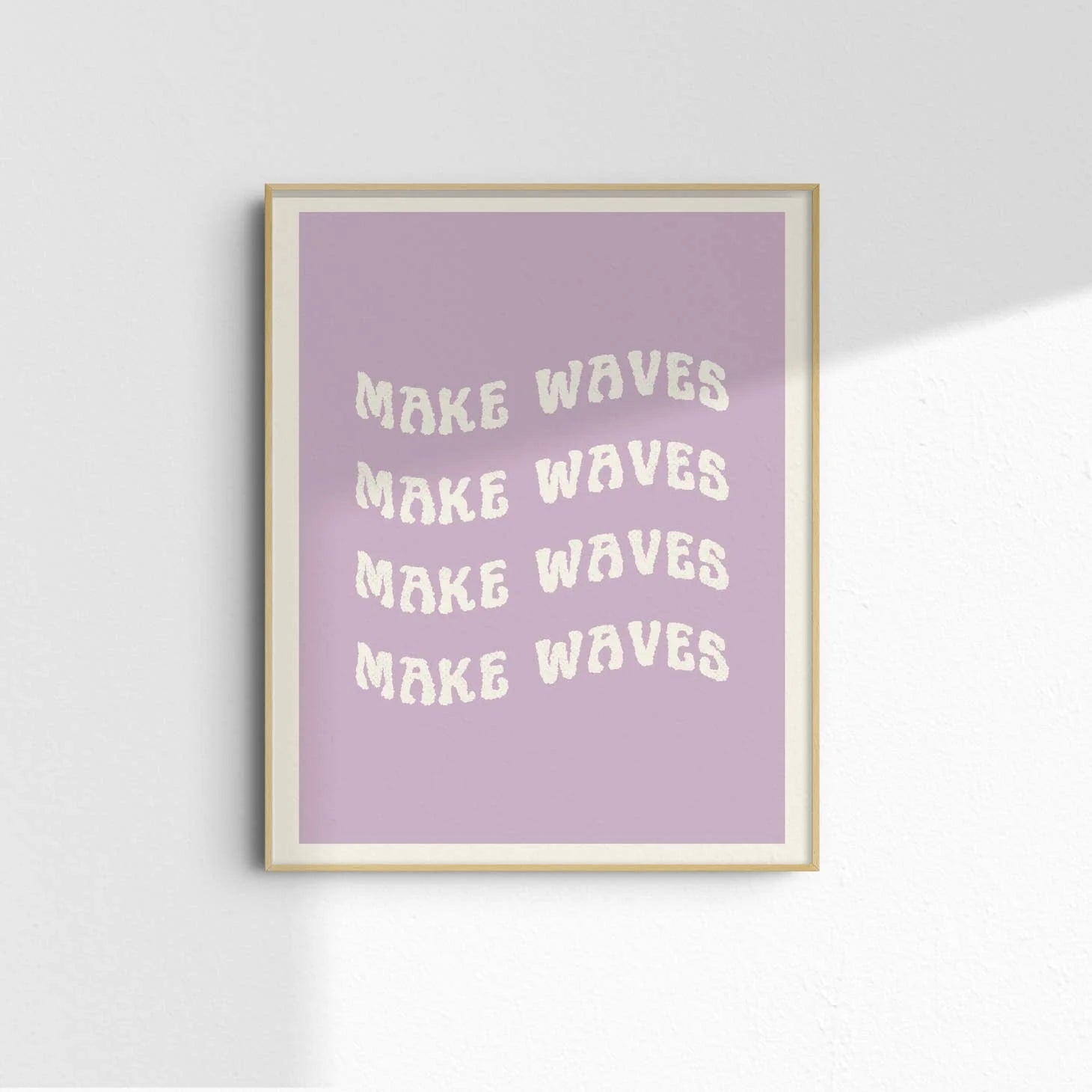 Making Waves Art Print