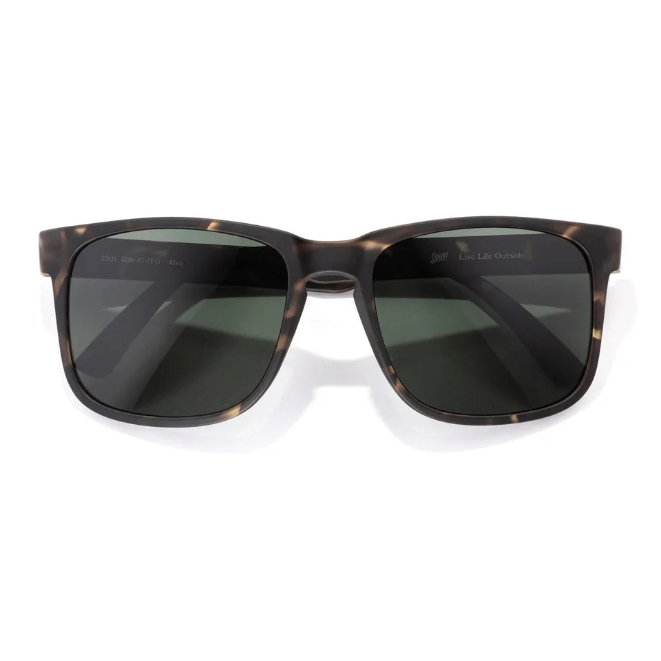 Kiva Polarized Sunglasses in Tortoise Forest