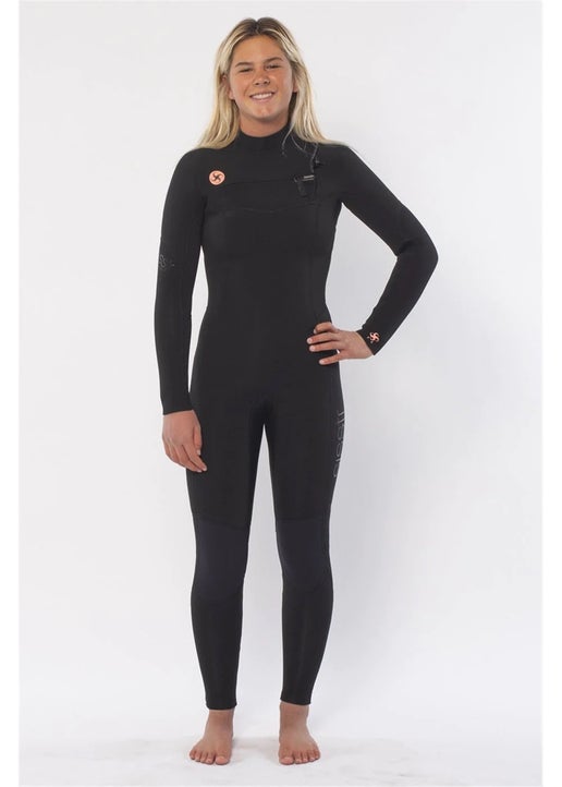 SISSTREVOLUTION 5/4 CHEST ZIP FULL - SBK