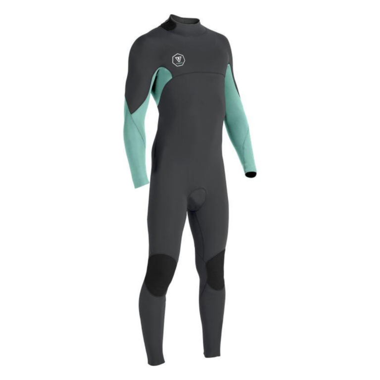 Boys 7 Seas 4/3 Back Zip Wetsuit - Jade
