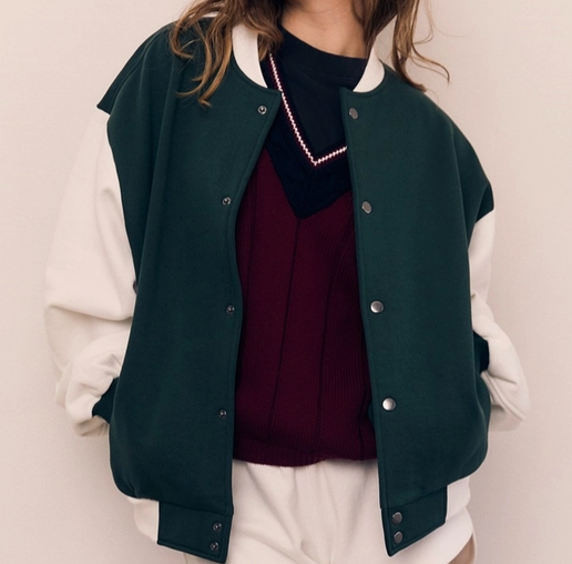 Organic Varsity Jacket