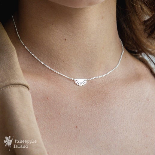 Bali Sunset Necklace - Silver