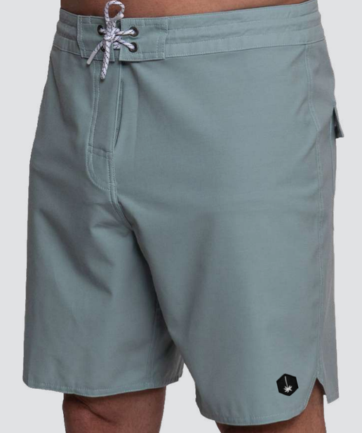 SC COUNTY LINE BOARDSHORT - SEAFOAM