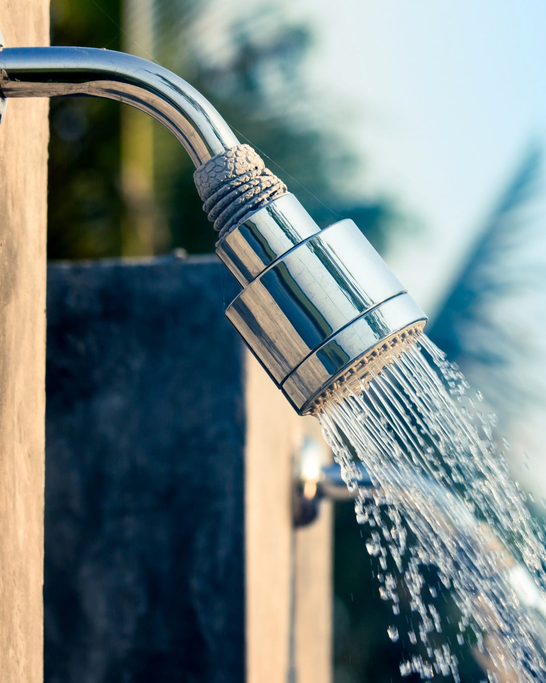 outdoor shower