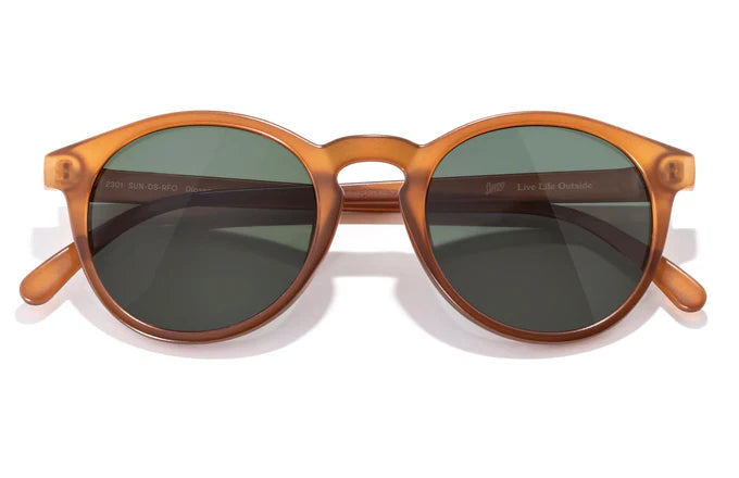 Dipsea Polarized Sunglasses in Rust Forest