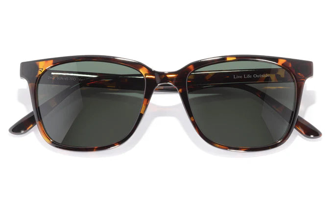 Sunski Ventana Polarized Sunglasses in Tortoise Forest